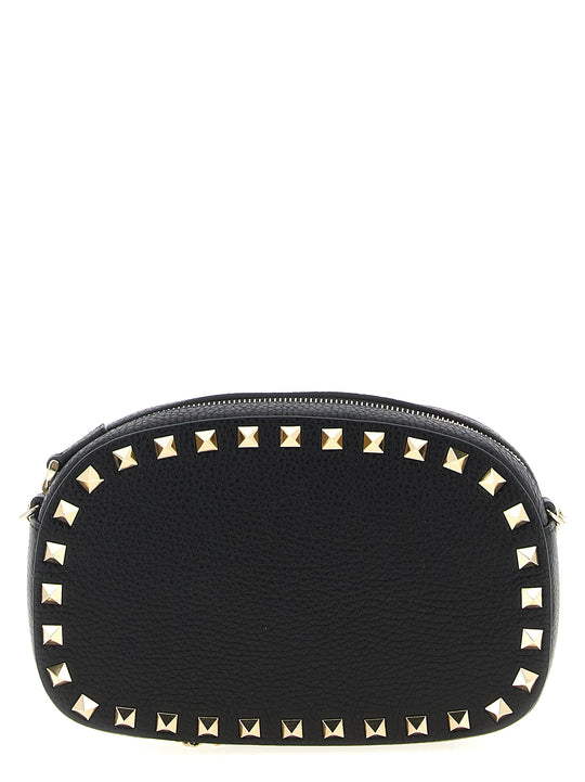 Rockstud Crossbody Bags Black