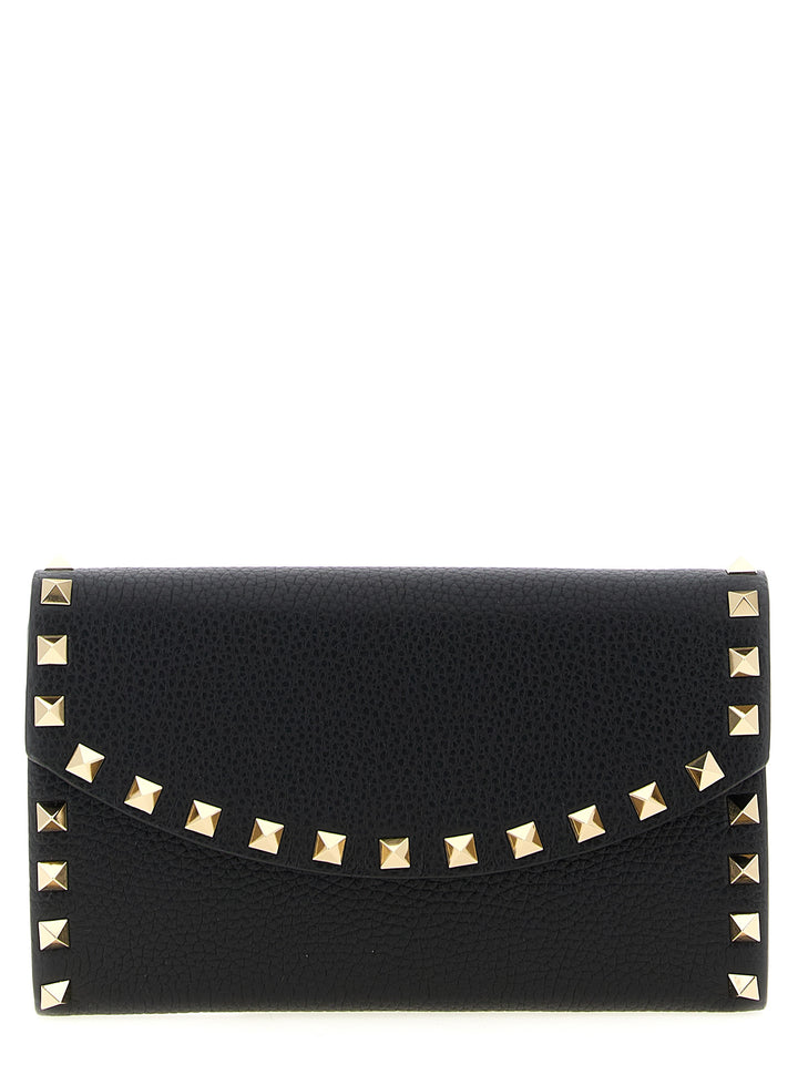 Valentino Garavani Rockstud Wallets and Card Holders - Black | e702b5e2068eac9005ba940fb84878e44f995e77