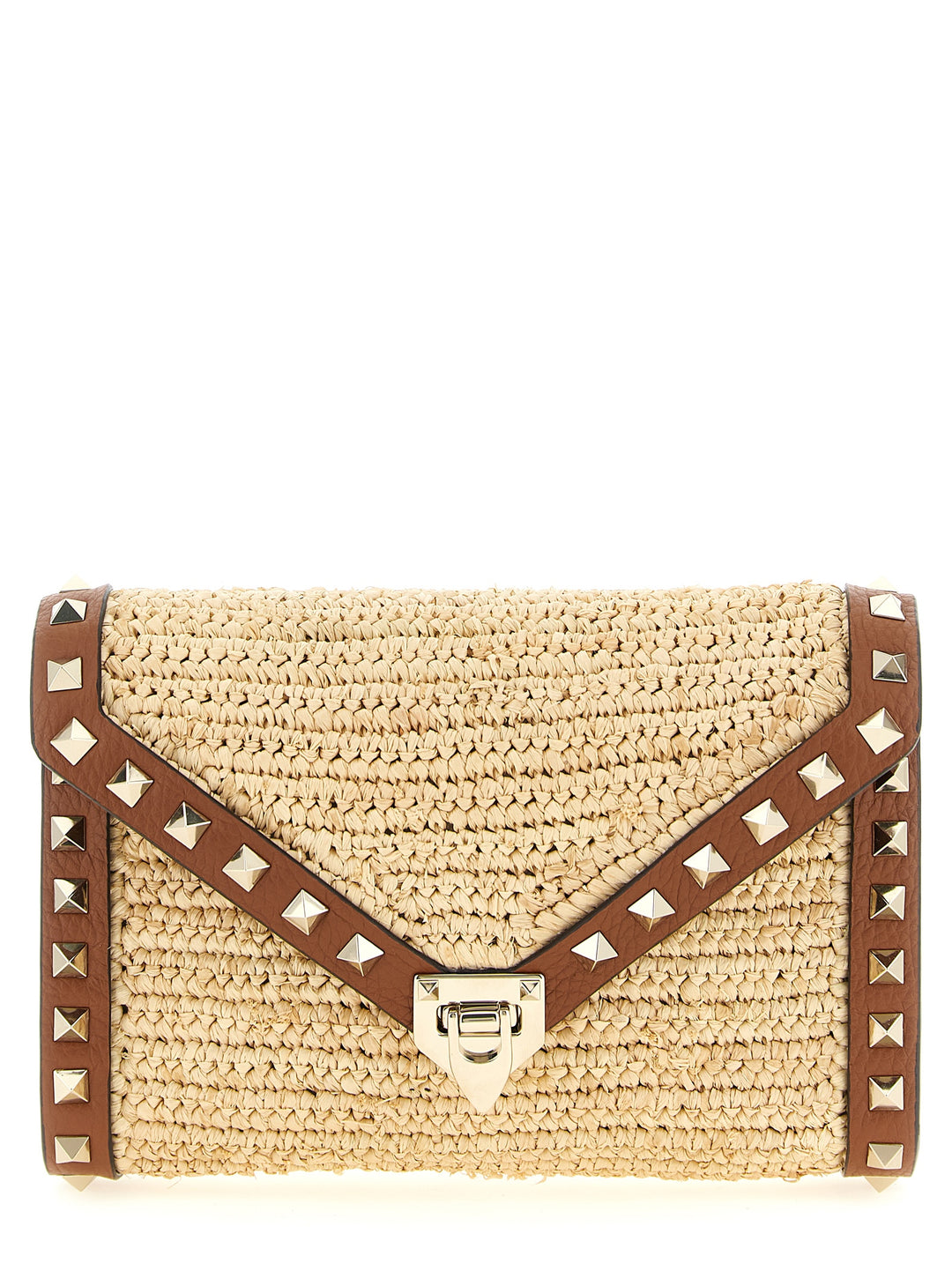 Valentino Garavani Rockstud Crossbody Bags - Beige | 073a0deee01b40488480bca5d847af5214afb5cf