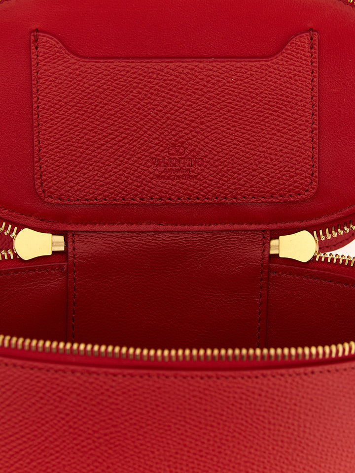 Valentino Garavani Valentino Garavani Vlogo Signature Mini Crossbody Bag Crossbody Bags - Red | f9269b9c72b7a6a3721f77ce8435b80672a1fb9d