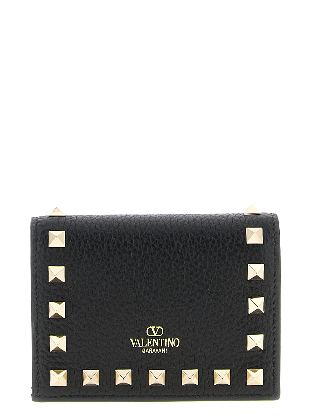 Valentino Garavani Rockstud Wallets and Card Holders - Black | 93123deeb74fc53a39375ca137cd899cbb826431
