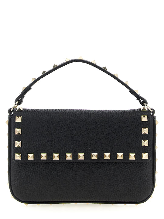 Rockstud Hand Bags Black