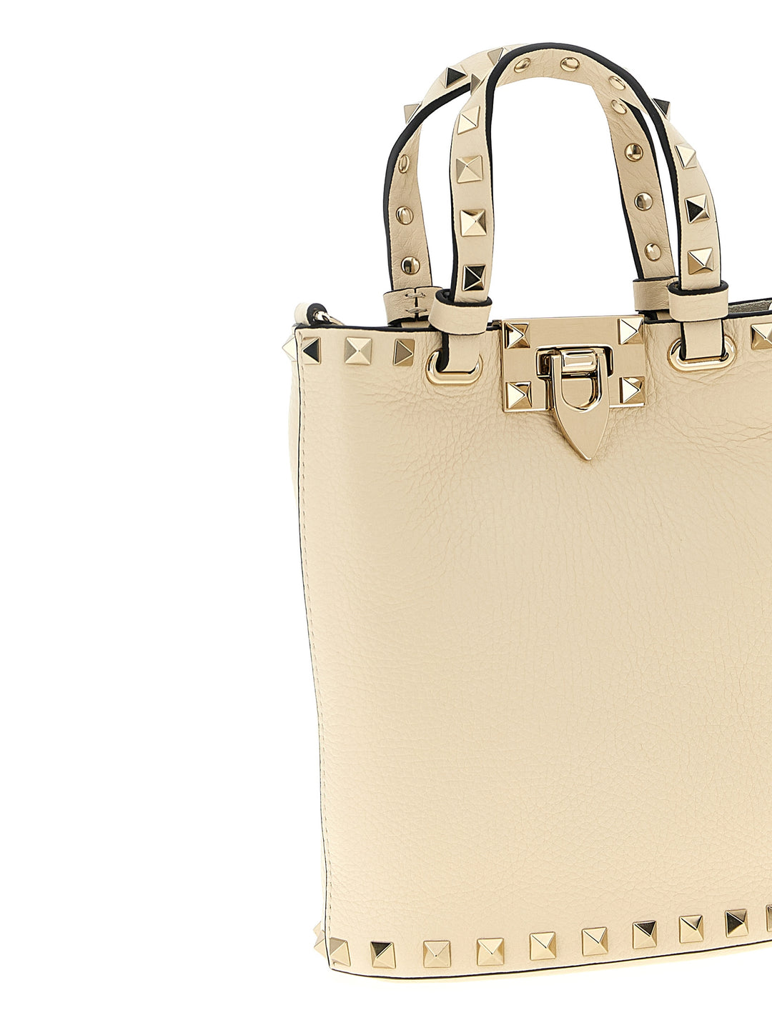 Valentino Garavani Rockstud Clutch - White | d3080e59be90c16c4b251c48f833b4364505257b