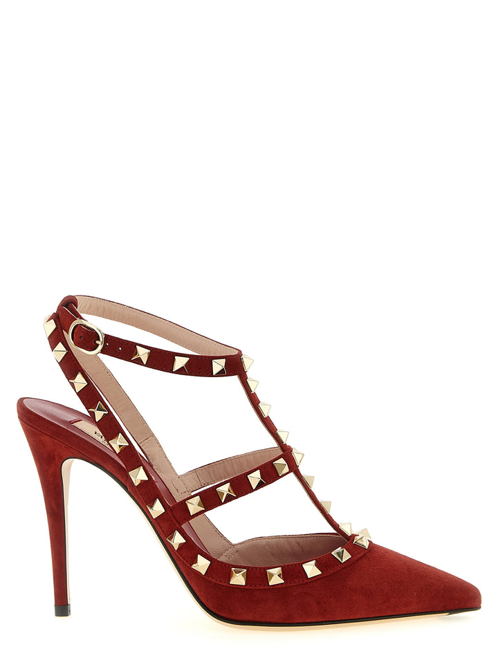 Valentino Garavani Rockstud Pumps - Red | 3cfb10172d71a2b003d7ae1a2f281df133fc31d8
