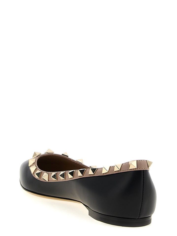Valentino Garavani Rockstud Flat shoes - Black | 8adee398ca9b2bd1aea7f32b0e8f36c4e36e00f2