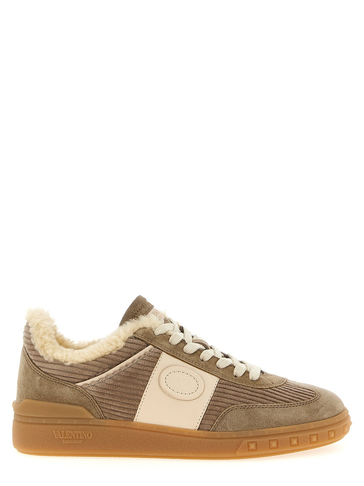 Valentino Garavani Upvillage Sneakers - Beige | f889dac4df805fcae1a690db3b0ae8d0ce45a9d3