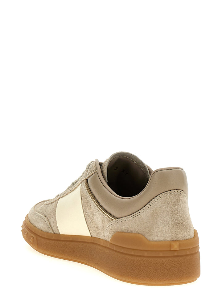 Valentino Garavani Upvillage Sneakers - Beige | e7ee5910d460917cf7c558a54ffbd9fb8be64d19