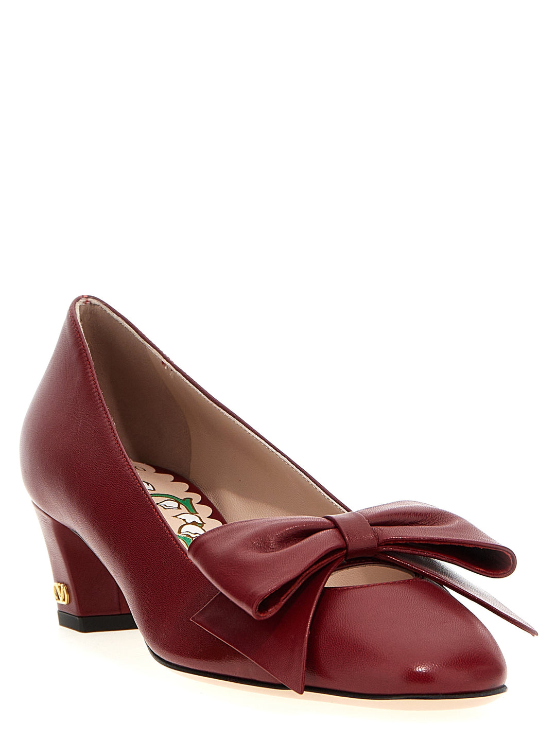 Valentino Garavani Bowow Pumps - Red | 1ff6e0c677cbe73c8dfd11d7da9036f5f050a0dd