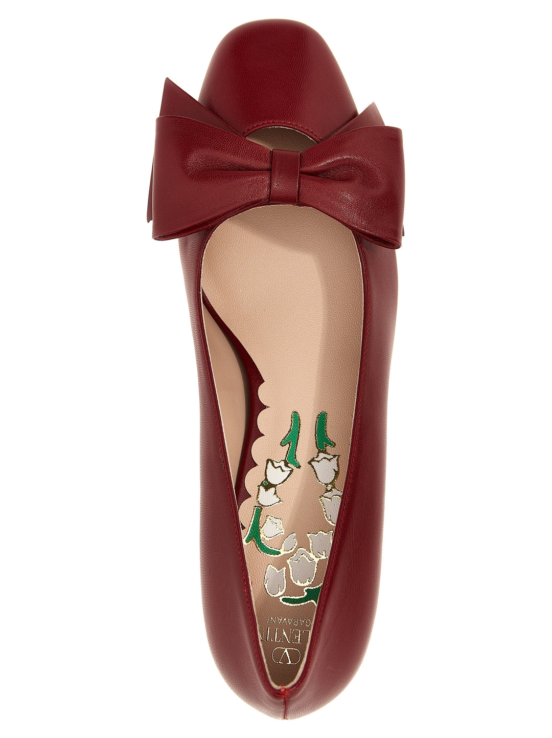 Valentino Garavani Bowow Pumps - Red | a4c44b861467b3e795b51ae4679969f25caf976d