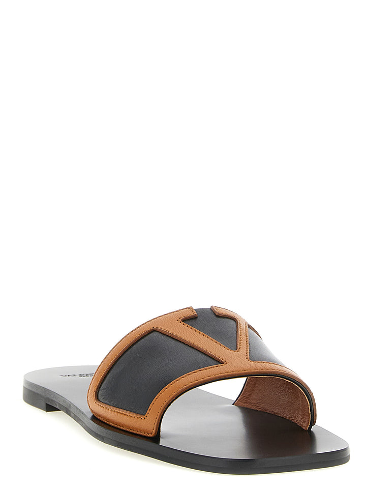 Valentino Garavani Viva Superstar Sandals - Brown | 644a160074b5b8bb6aa870781cc92d365af53bc6