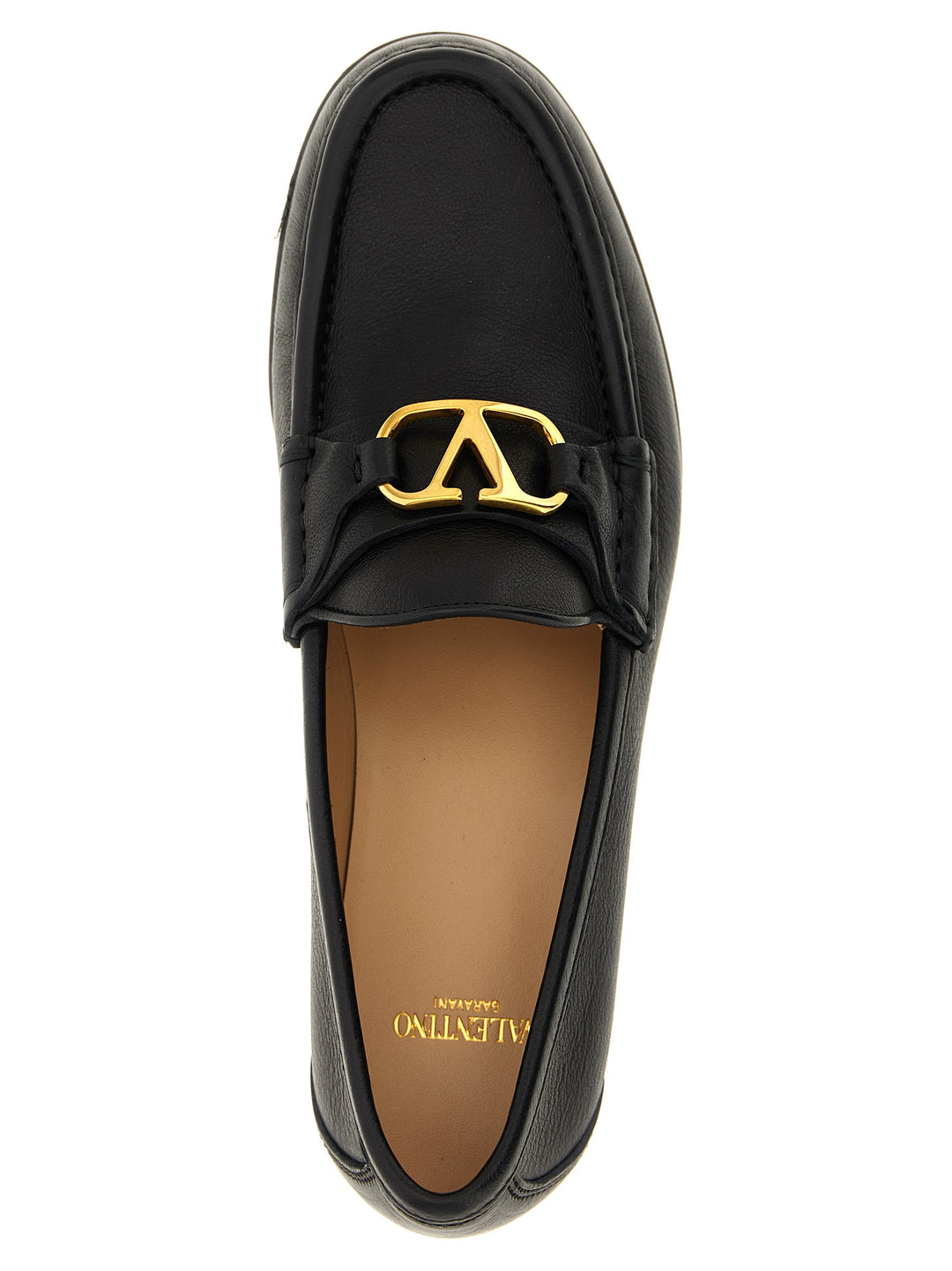 Valentino Garavani Valentino Garavani Vlogo Signature Loafers - Black | 0e7481055e1a1c5279dceb7528d145f350a907a2