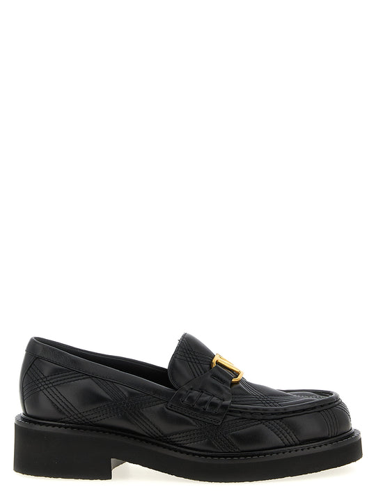 Quiltie Loafers Black
