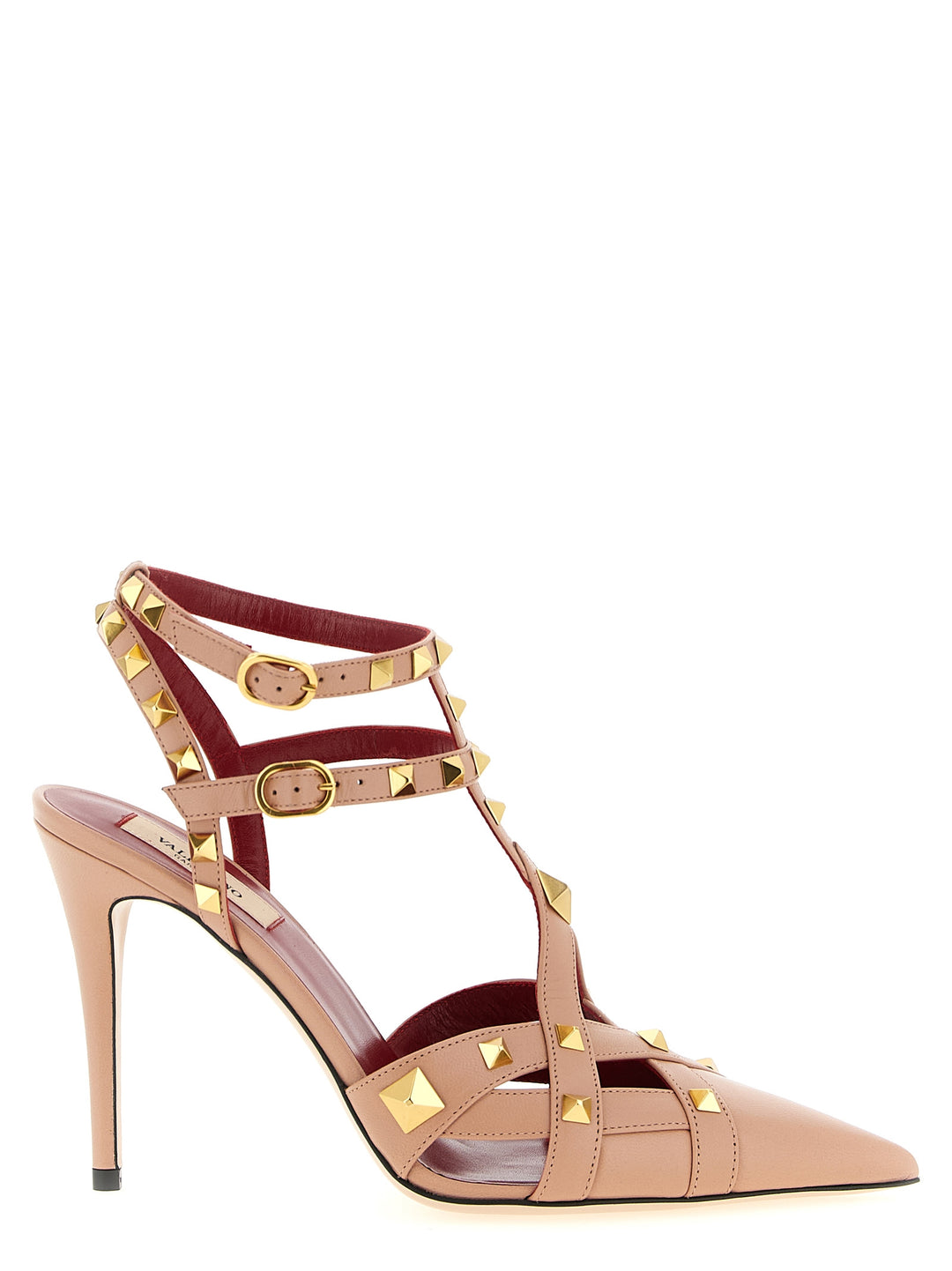 Valentino Garavani Studdy Pumps - Pink | 21f1caecbea684174b1d5b739fda874bf36d2690