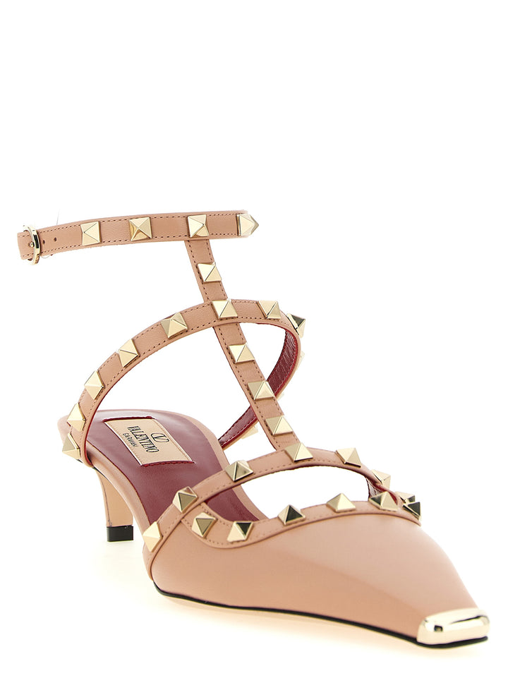 Valentino Garavani Rockstud Pumps - Pink | bcb60f1c984d11438d466a0c98e82fa8fc215fb2