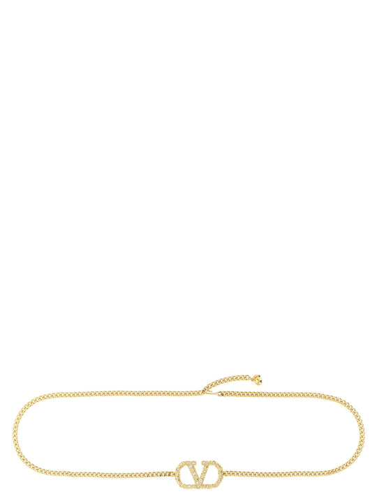 Vlogo Signature Belts Gold