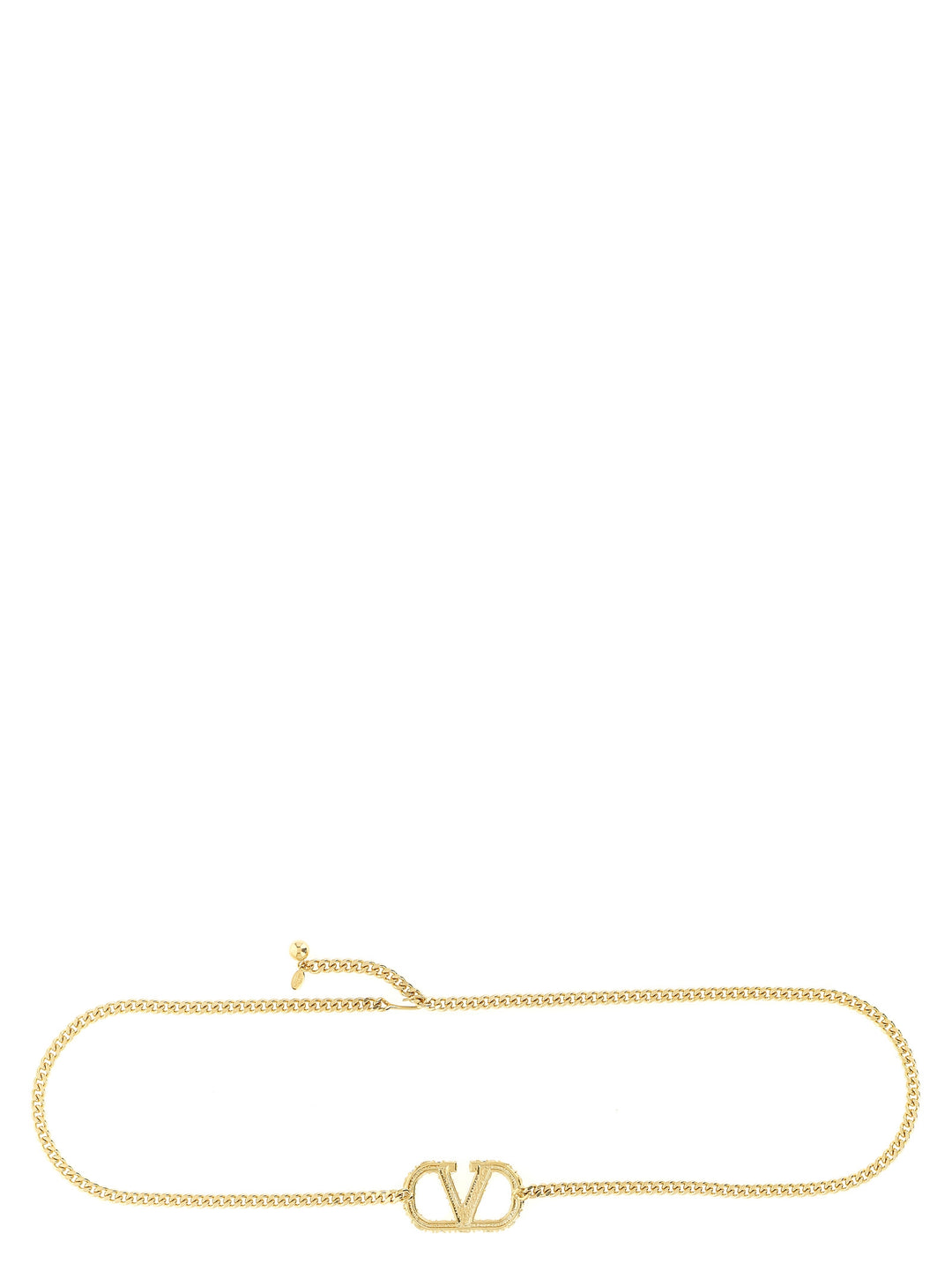 Valentino Garavani Vlogo Signature Belts - Gold | 5cbbbaecfacfc38d7b5cf83eaaf7d5e2361c40e2