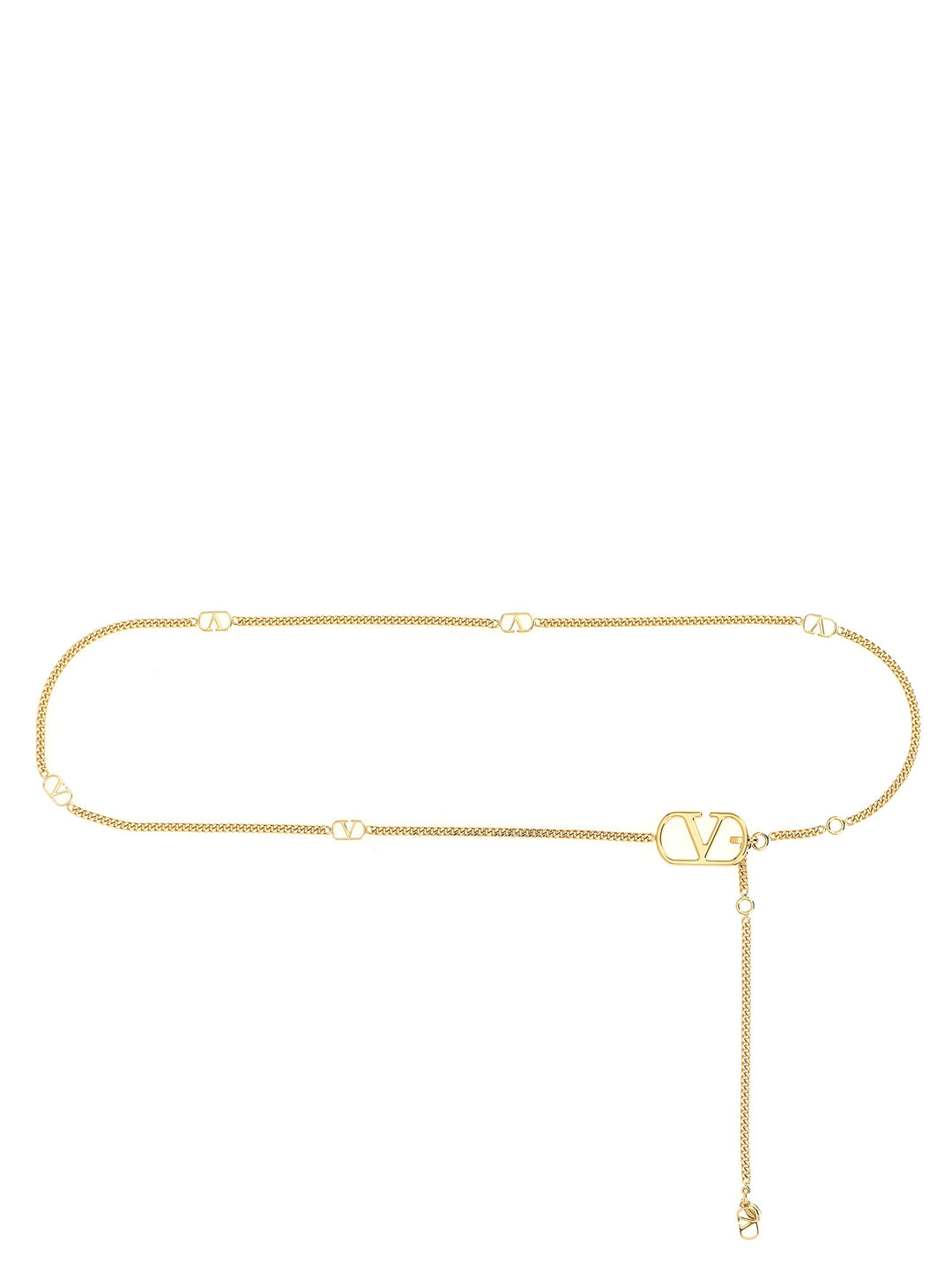 Valentino Garavani Vlogo Signature Belts - Gold | 31a639d0d341b85d4b4cb3086c8a9e56dc43c26a