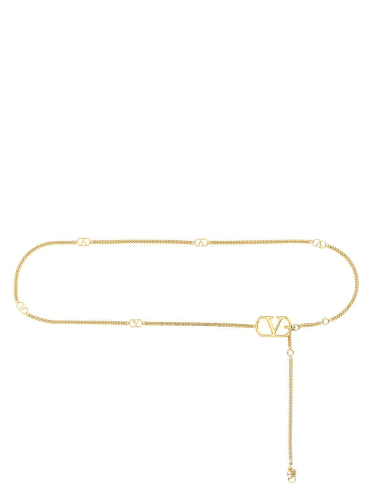 Vlogo Signature Belts Gold