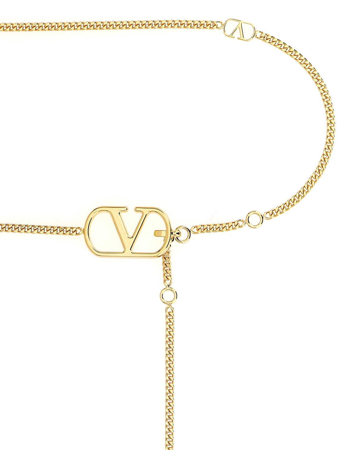 Valentino Garavani Vlogo Signature Belts - Gold | f5b851ef8d8bfb17959b41076eea63523af464c7
