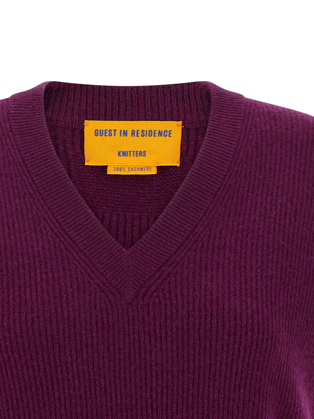 Guest In Residence Rib Gilet - Purple | 20101113fdf9ab5af5568836818e8e862ebcaef9