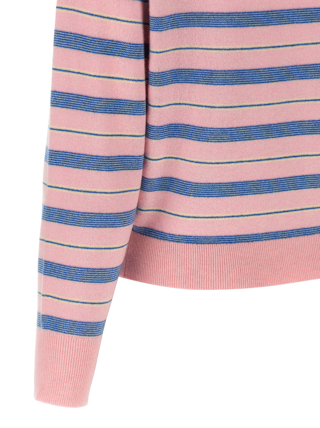 Guest In Residence Collegiate Stripe Polo Sweaters and Cardigans - Multicolor | a6487bbccfdeec74ed73b2ed0542640e14329815