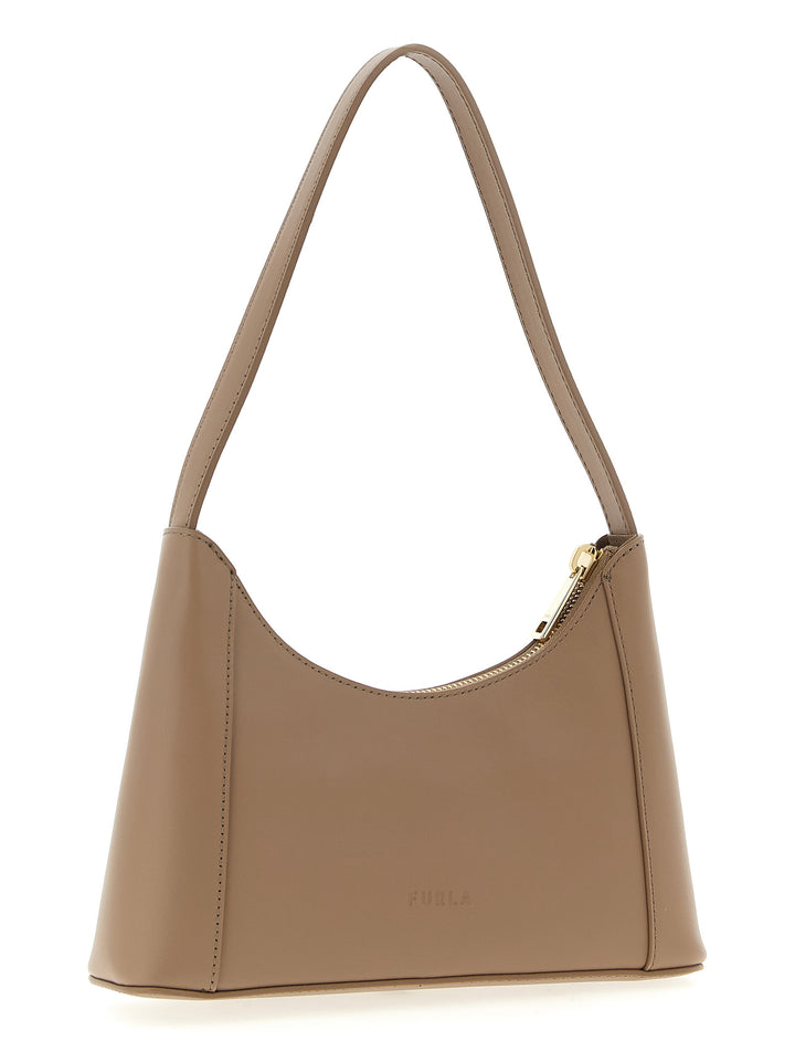 Furla Furla Diamante Shoulder Bags - Beige | a678cf487ae9bb2523263c93c654b44549d53c4d