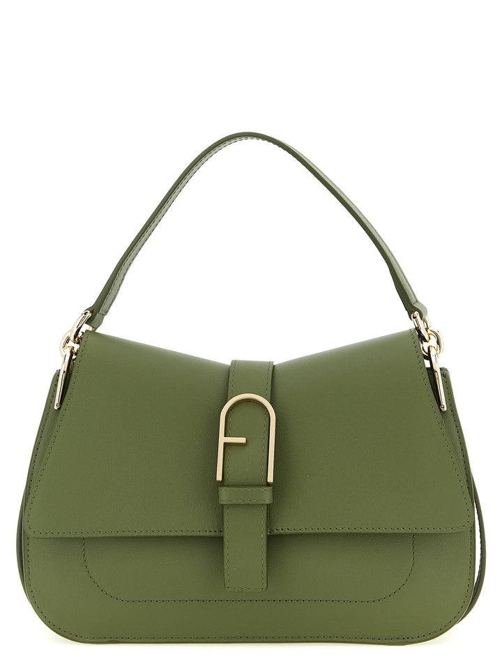 Furla Flow M Shoulder Bags - Green | c3b686c1aef9a18c5520e8f59e27551d0756ae8d