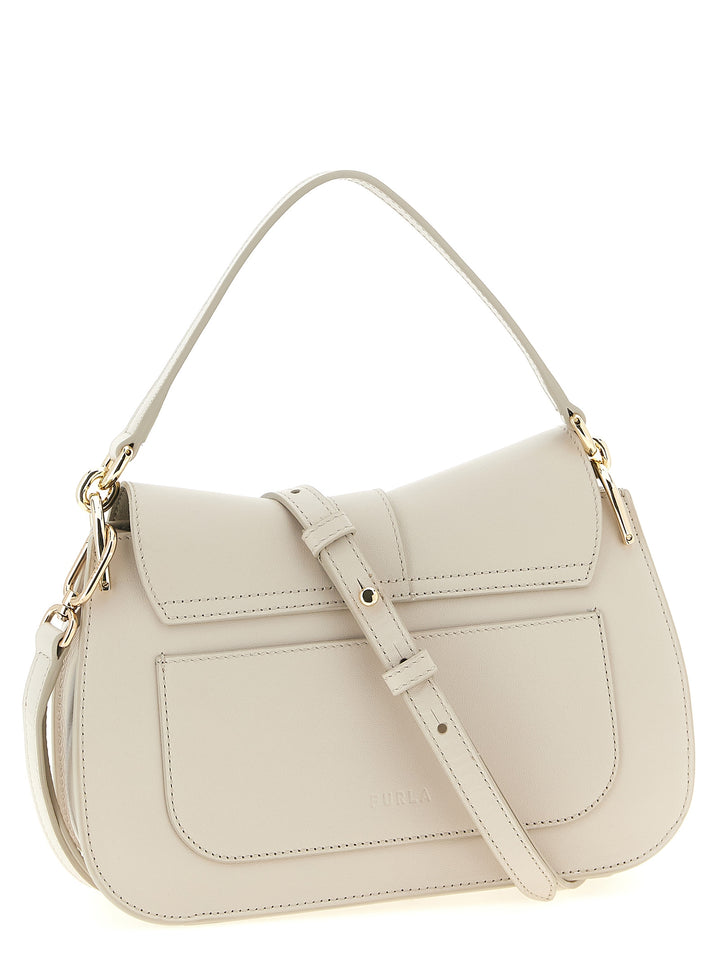 Furla Flow M Shoulder Bags - Beige | 19b60f87d1492a0ff51e3e90d48d28c23eacb0c9