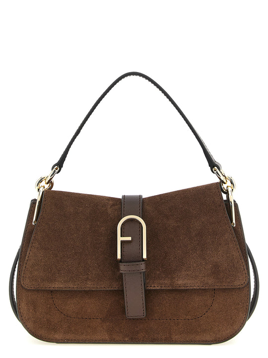 Furla Flow Hand Bags Brown