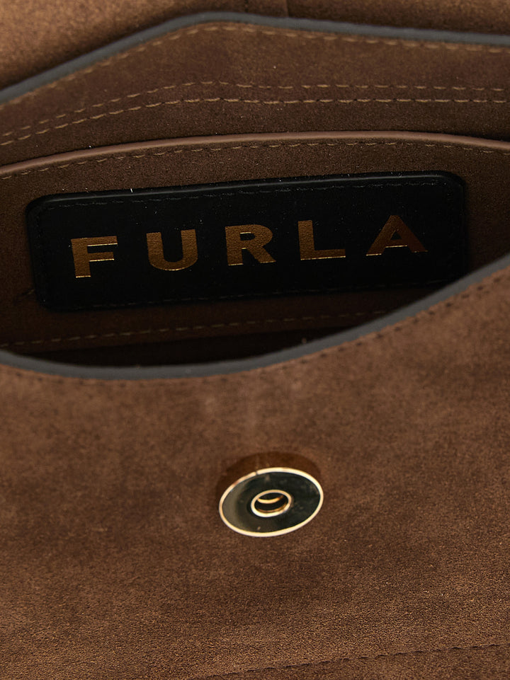 Furla Furla Flow Hand Bags - Brown | 99cc6860ab5ee2ae7aa0ad95fb30f528541e9d71