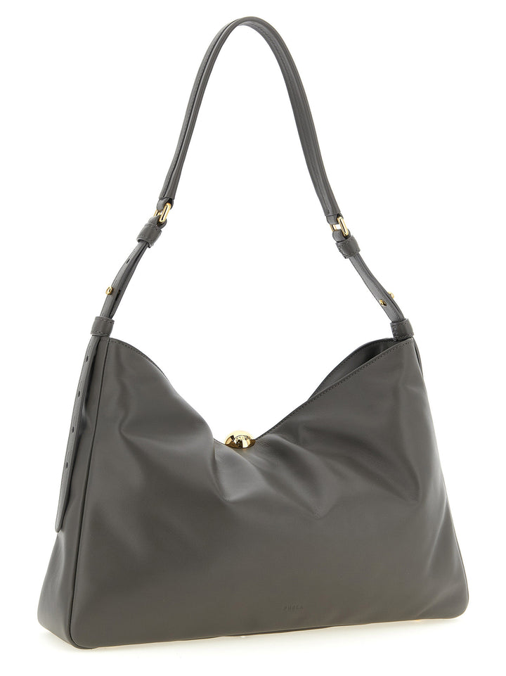 Furla Furla Sfera Soft Shoulder Bags - Gray | 02d72e84000d7e4f8475bdabc88003b6737120ea