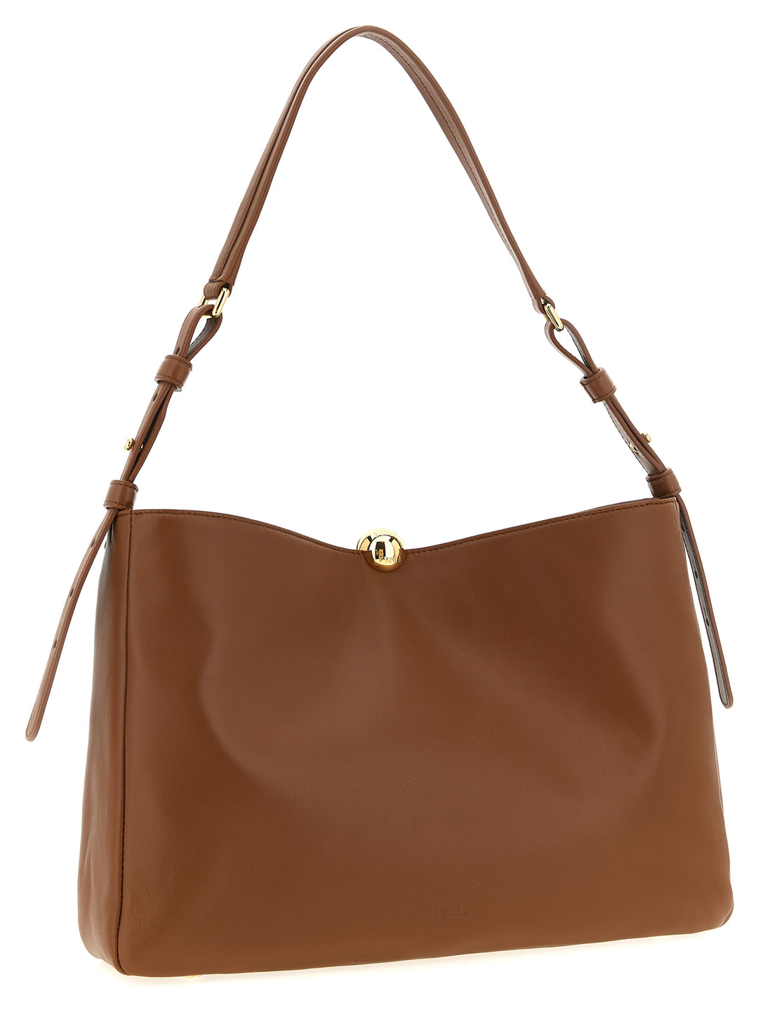 Furla Furla Sfera Soft Shoulder Bags - Brown | 7a4809ed006f9e2916c8a368ef5896b137ca748b