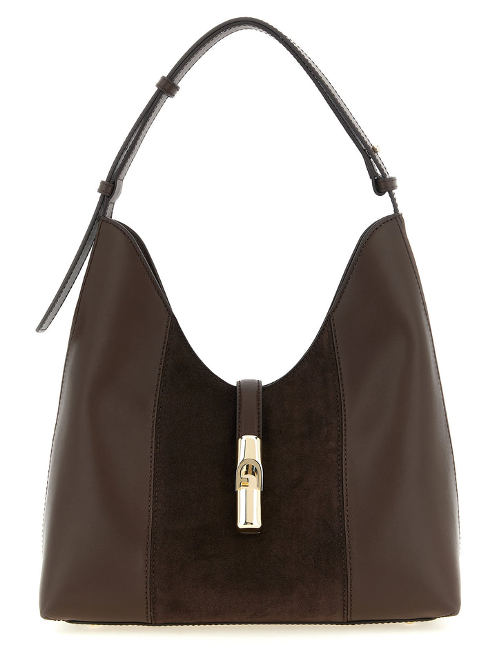 Furla Furla Goccia M Shoulder Bags - Brown | 3f22e563afc3d0050c57c6289323b815354e7467