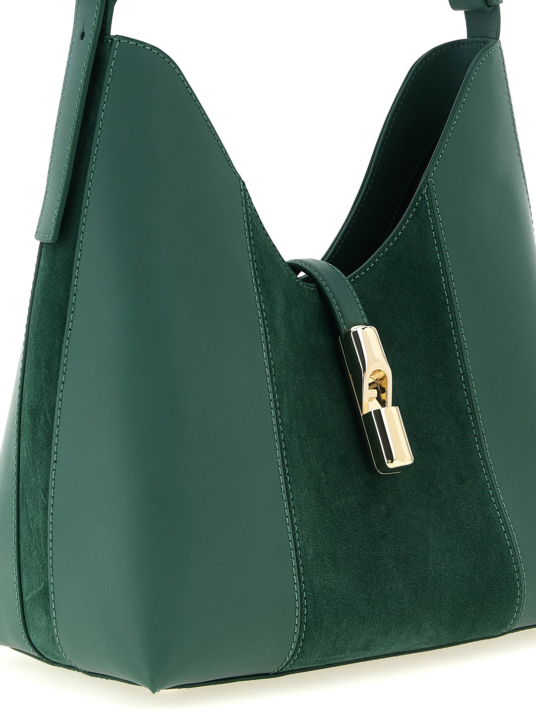 Furla Furla Goccia M Shoulder Bags - Green | 277c1bcb3fef4c66f0841409d3a5d9e998e84947