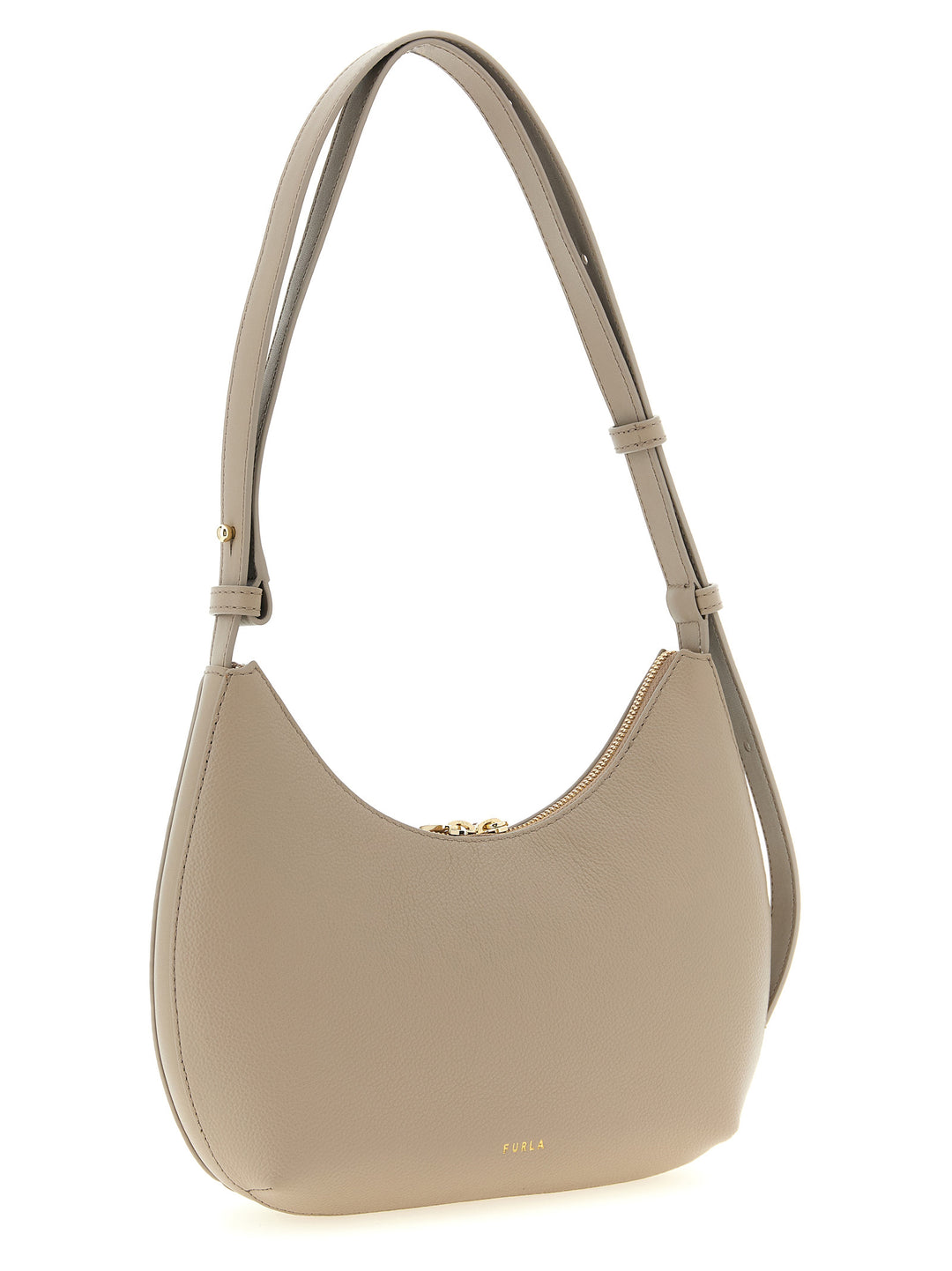 Furla Furla Goccia Shoulder Bags - Beige | aee1252b61e2034e85407bc004c24cde3ad2b857
