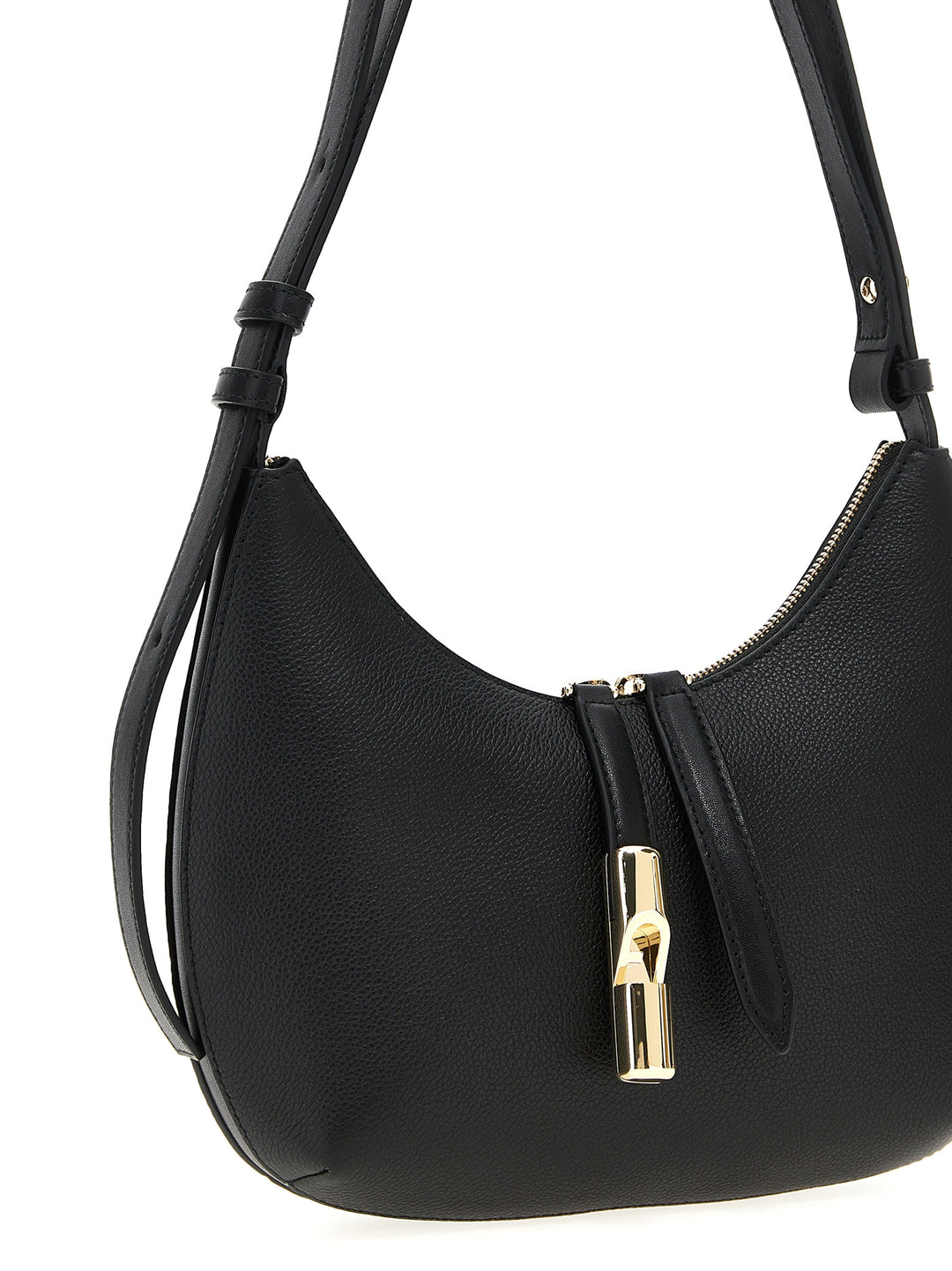 Furla Furla Goccia Shoulder Bags - Black | fa9d4ebc1cbb5b0fa0aef38eaa67369b053f136c