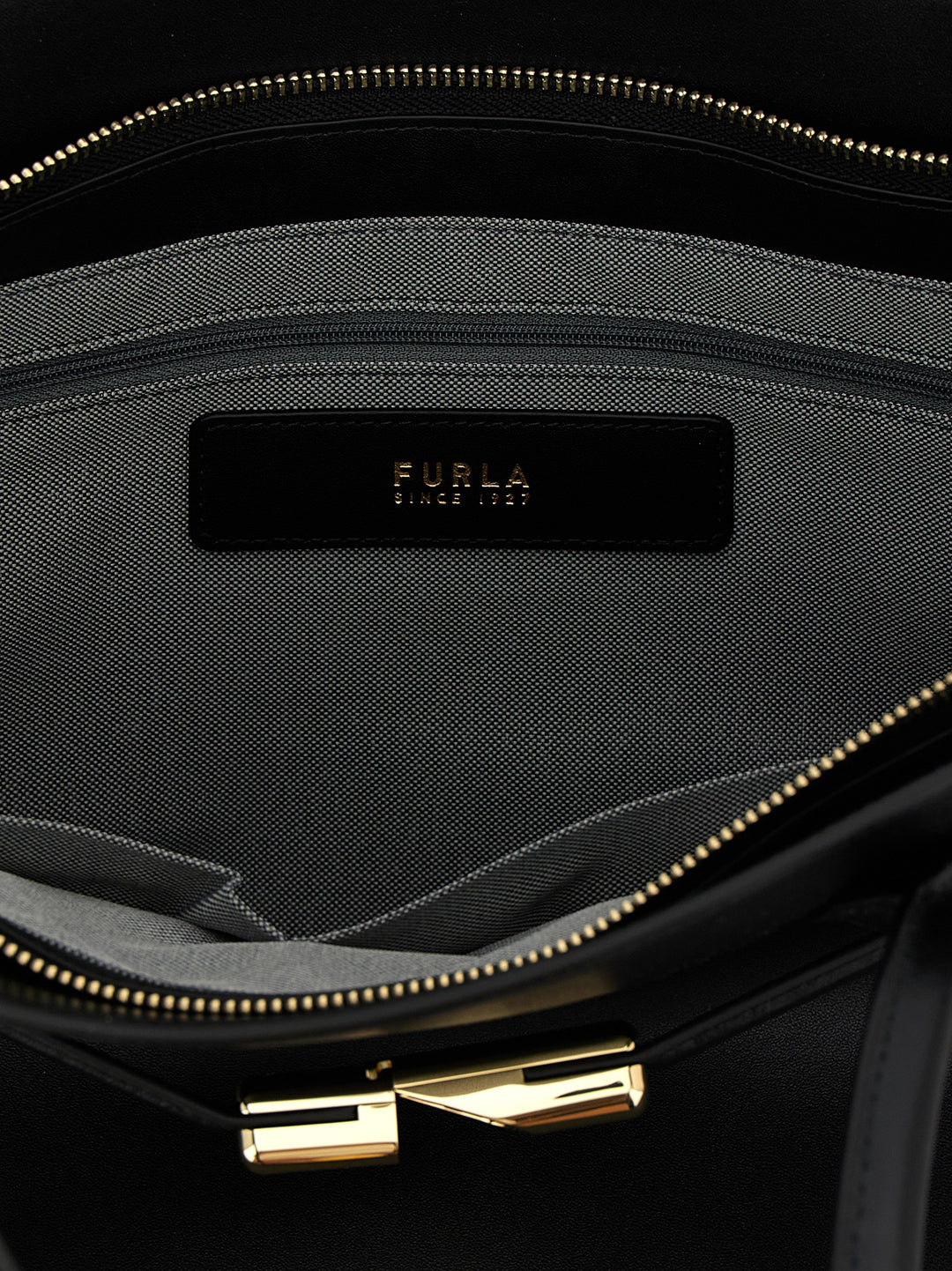 Furla Furla Goccia Dome L Shoulder Bags - Black | 20ebbc4c43e30e9d64550ec9fd618c67f991adfd