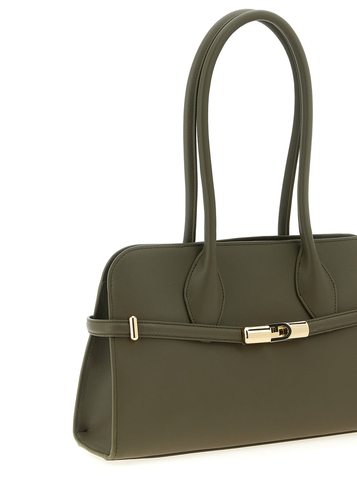 Furla Furla Goccia Dome M Shoulder Bags - Green | d38e74a95414eced6f07477b8566c8185e110923