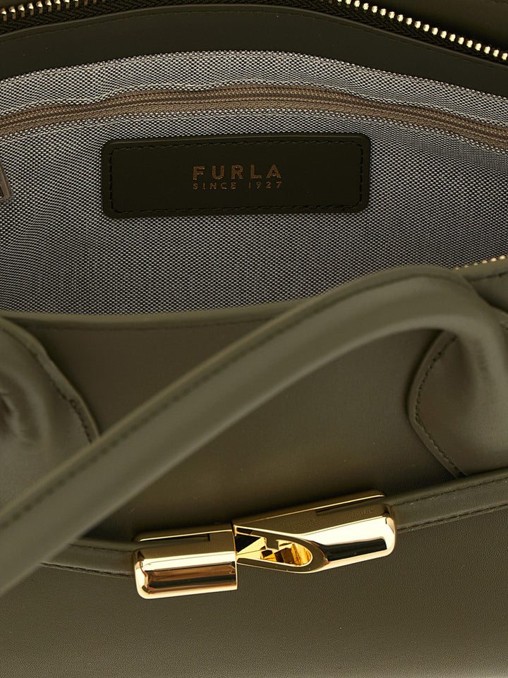 Furla Furla Goccia Dome M Shoulder Bags - Green | 1807e20a133d44e83c271bafc6e99fcf293a889d