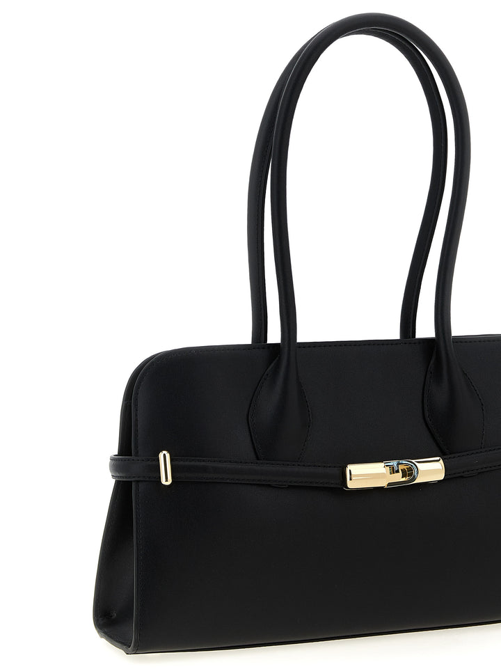 Furla Furla Goccia Dome M Shoulder Bags - Black | f5f450bae12ec747ad8461e5e2b4b14ffb07db11