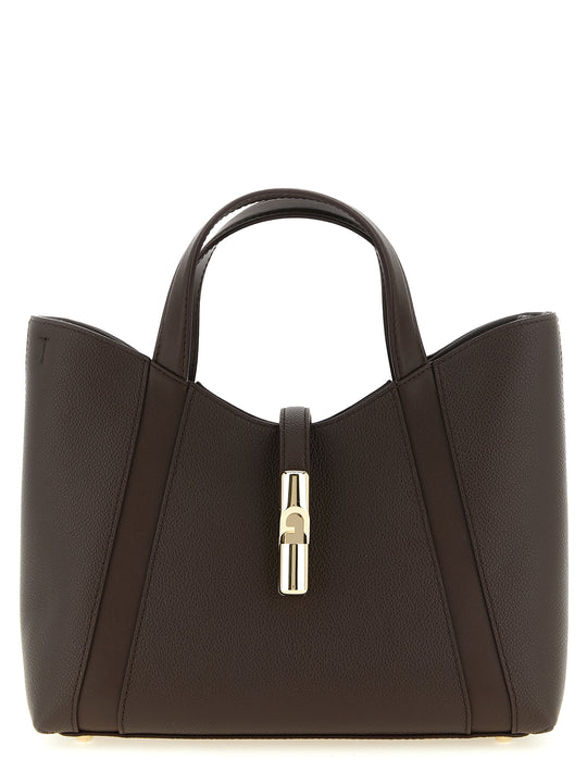 Furla Goccia S Tote Bag Brown