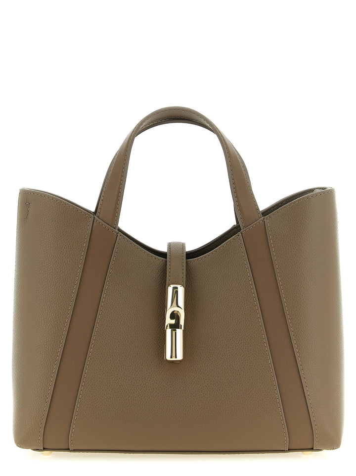 Furla Furla Goccia S Tote Bag - Gray | 2cd0da1143edc3edf634d32de3628fd56f9d1368