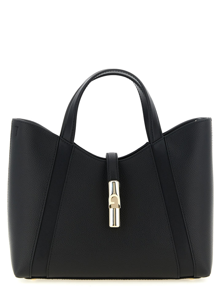 Furla Furla Goccia S Tote Bag - Black | 280d81228efddef94c7d4d7f297aa25f87a6268f