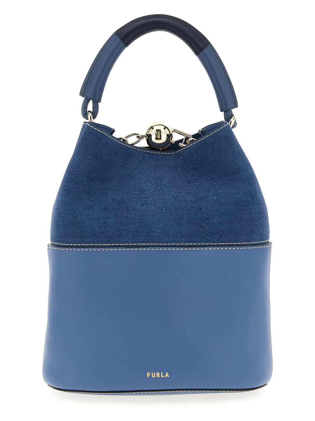 Furla Furla Sfera S Hand Bags - Light Blue | cb55d3e0a8fb7cdb4e9c8cce0813d4ae881f6e04