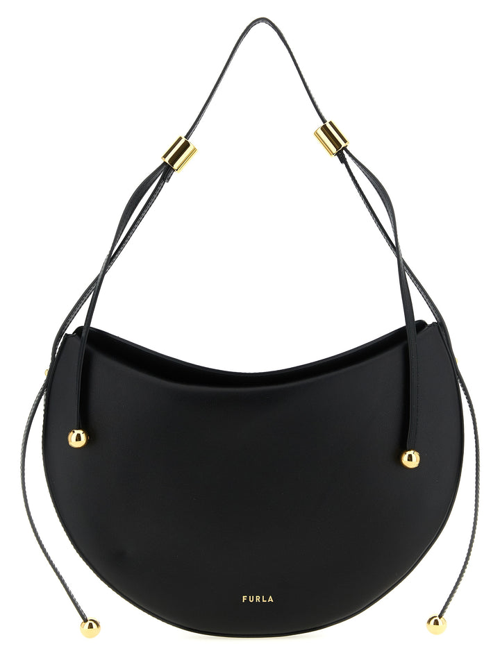 Furla Furla Moonstone Shoulder Bags - Black | dc1d7fc5c1ccc9d20f9c973fc03803e527e75e75