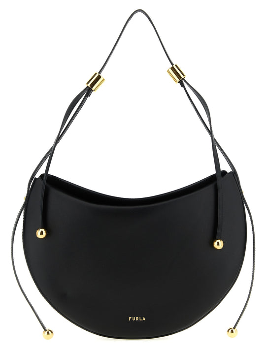 Furla Moonstone Shoulder Bags Black