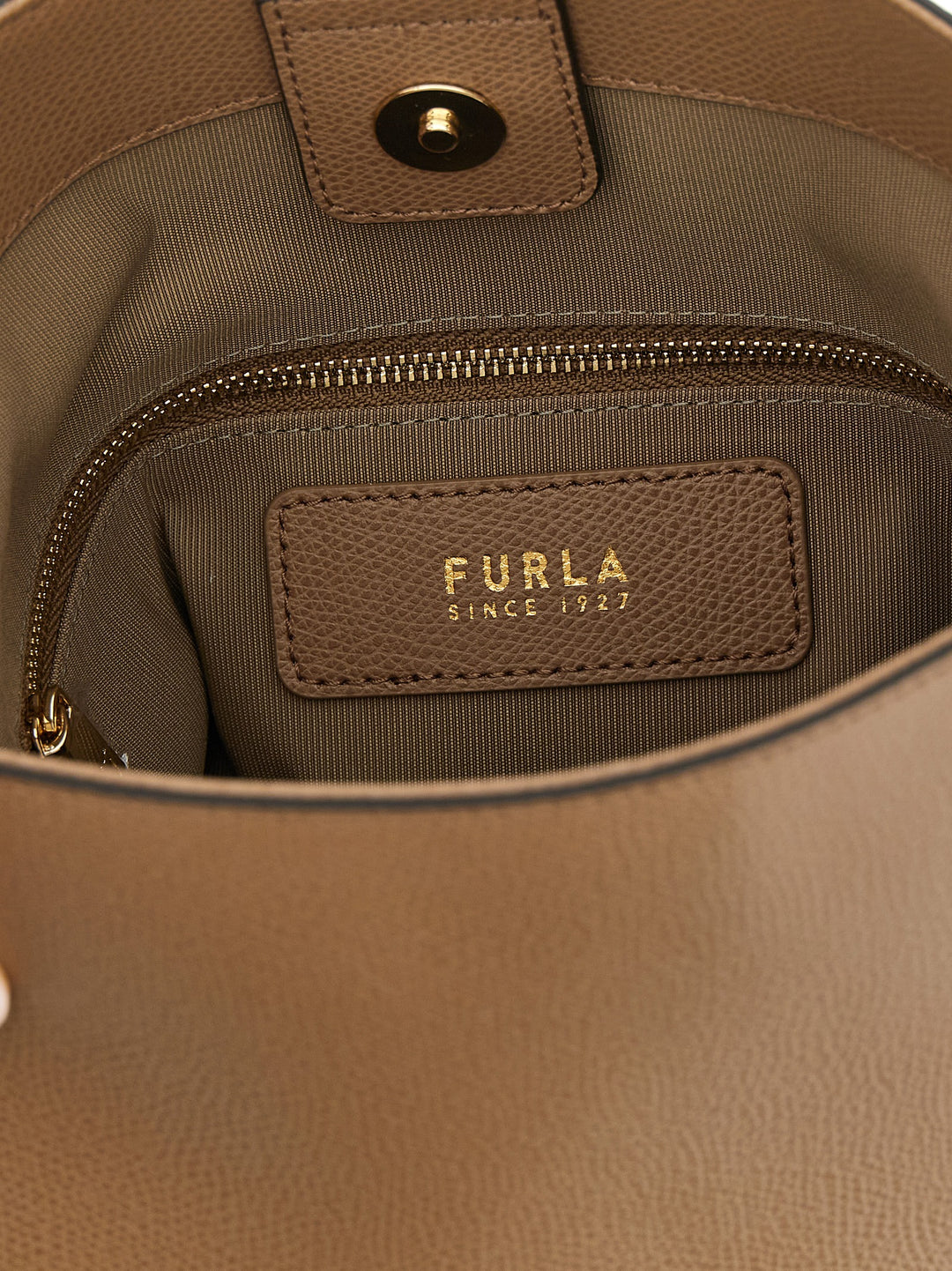 Furla Roxie Shoulder Bags - Beige | 47fcb32156e5e22dfd71f55fcd4783f2dae72444
