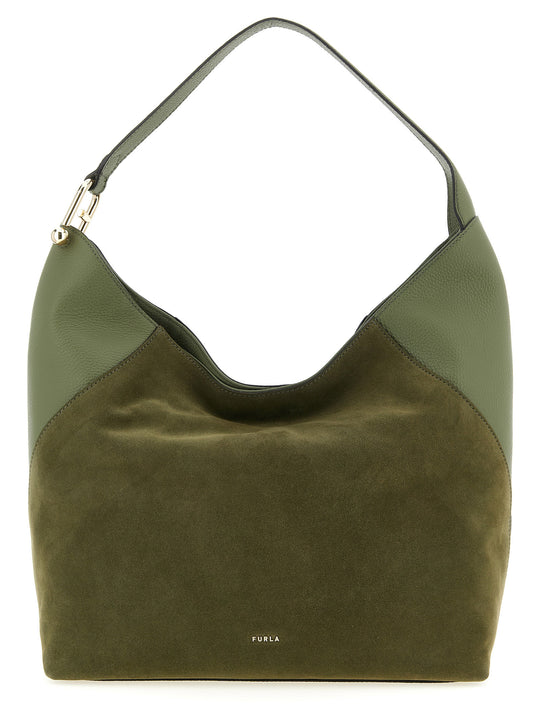 Furla Lara Shoulder Bags Green