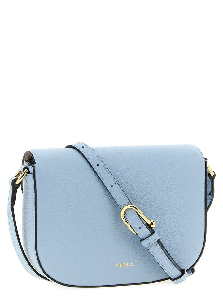 Furla Furla Moonlight Crossbody Bags - Light Blue | f4ce7cfeca787de633a878d0475afaf1d9e67e14