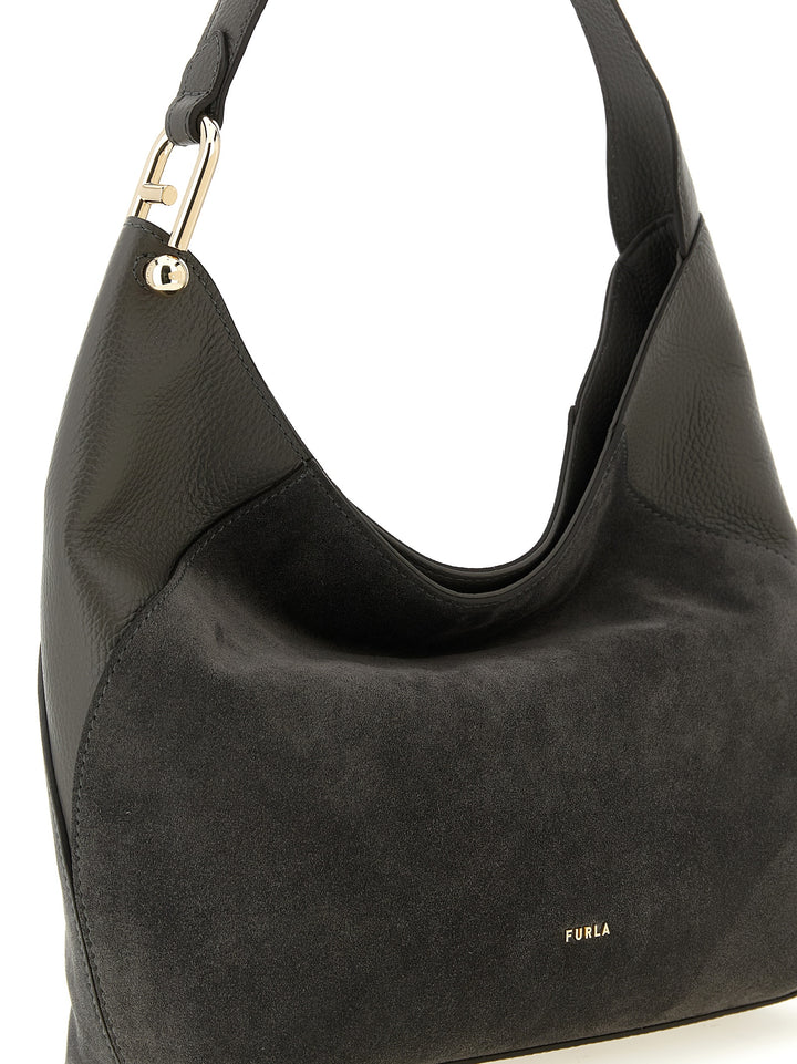 Furla Furla Lara Shoulder Bags - Gray | da95414e2f88dd351cf63947d13f5fef493faa32